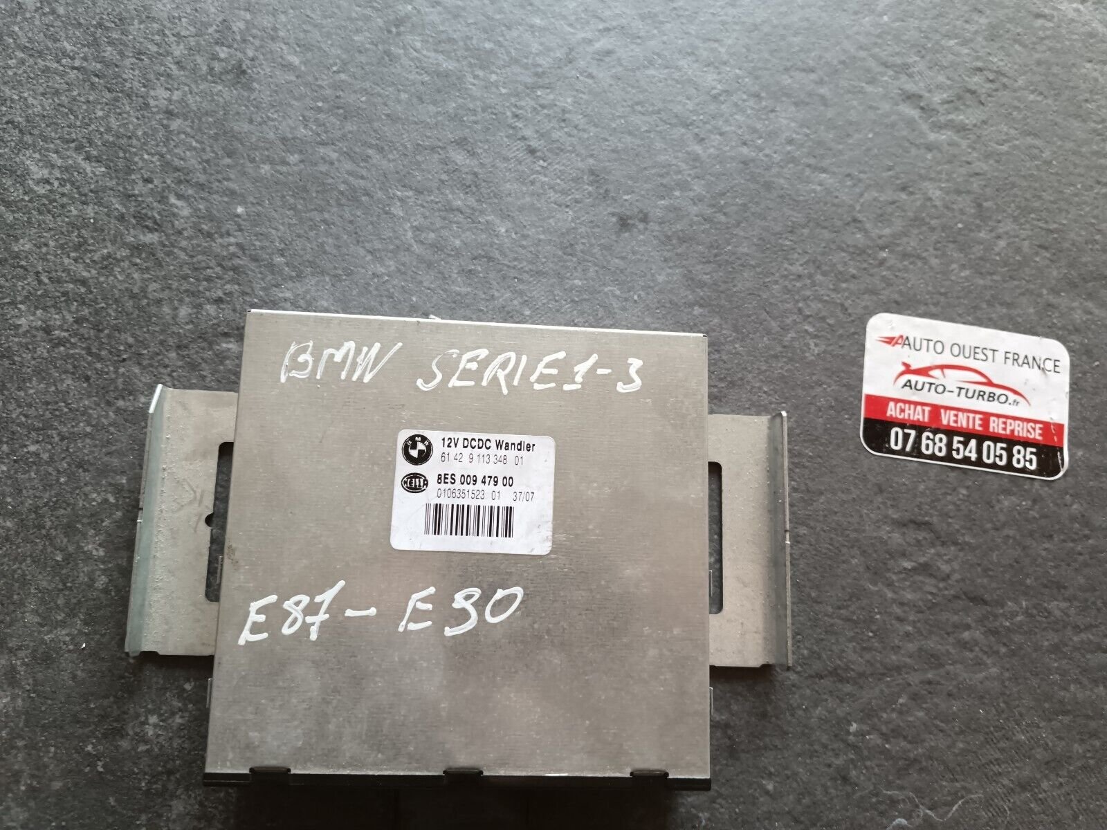 CALCULATEUR MOTEUR MODULE ABS BMW SERIE 1-3 E87-E90 REFERENCE: 6142911334801