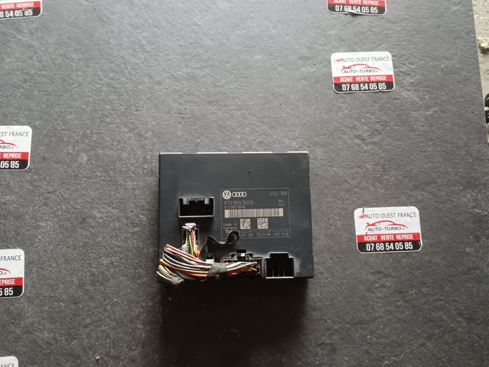 COMMANDE POUR SIEGE AVANT DROIT AUDI A5 REFERENCE: 8T0959760B