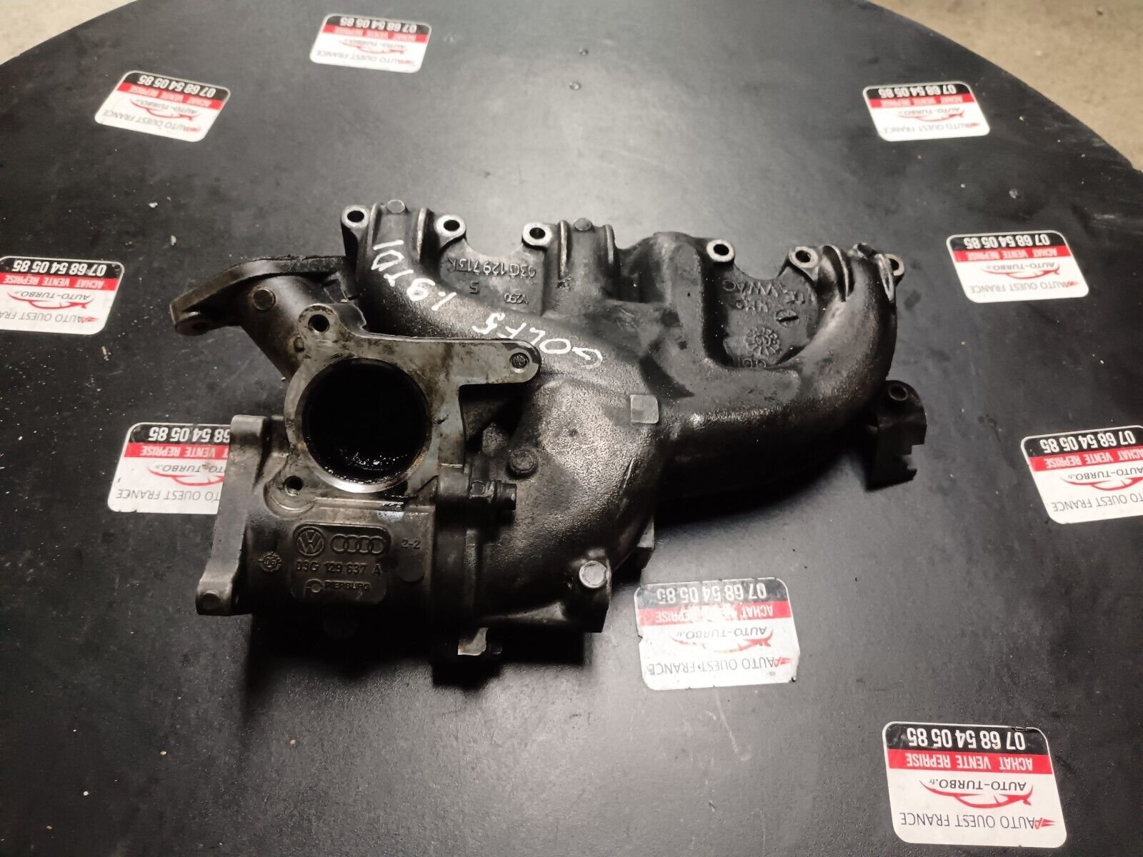 COLLECTEUR D'ADMISSION VOLKSWAGEN GOLFV 1.9CDTI REFERENCE: 03G129713