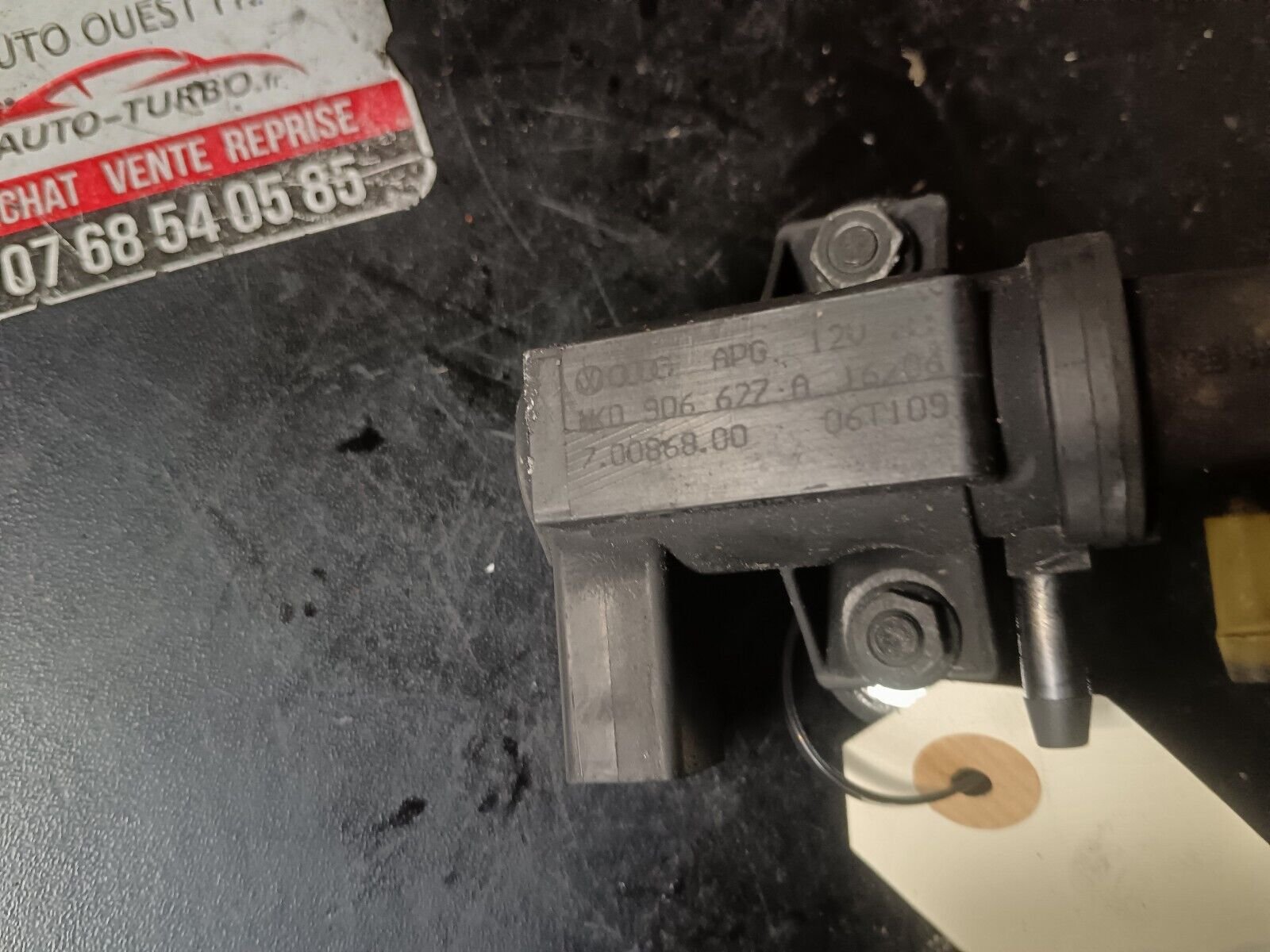 ELECTROVANNE DE TURBO VOLKSWAGEN AUDI SKODA REFERENCE: 1K0906627