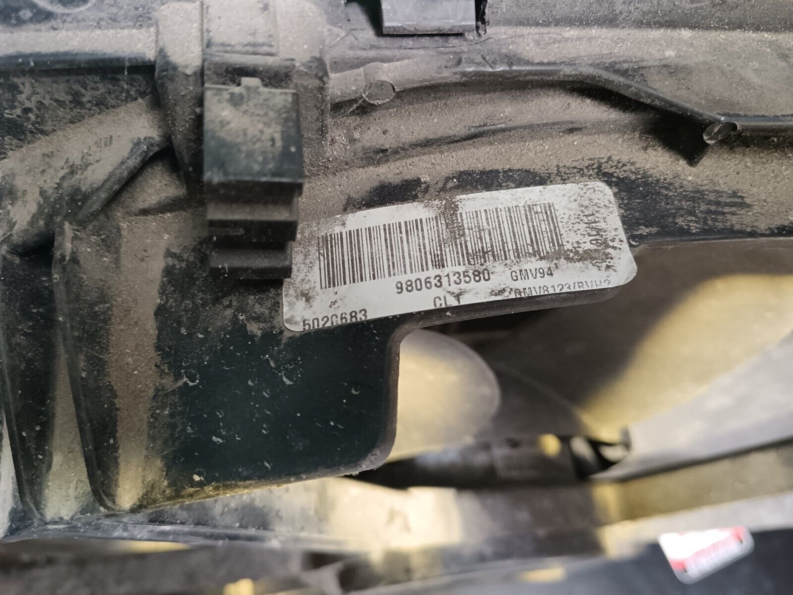 VENTILATEUR MOTEUR PEUGEOT 308II SW REFERENCE: 9806313580