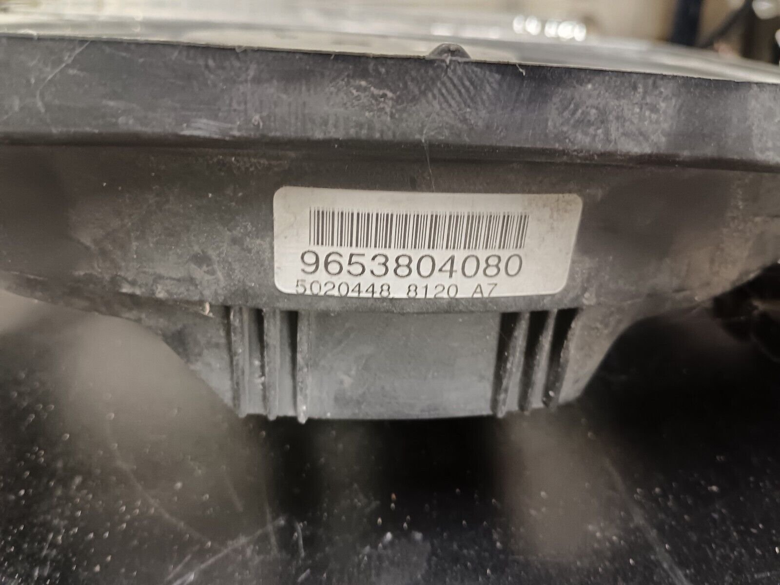 VENTILATEUR MOTEUR PSA 1.4HDI 70CH PEUGEOT 207 REFERENCE: 9653804080