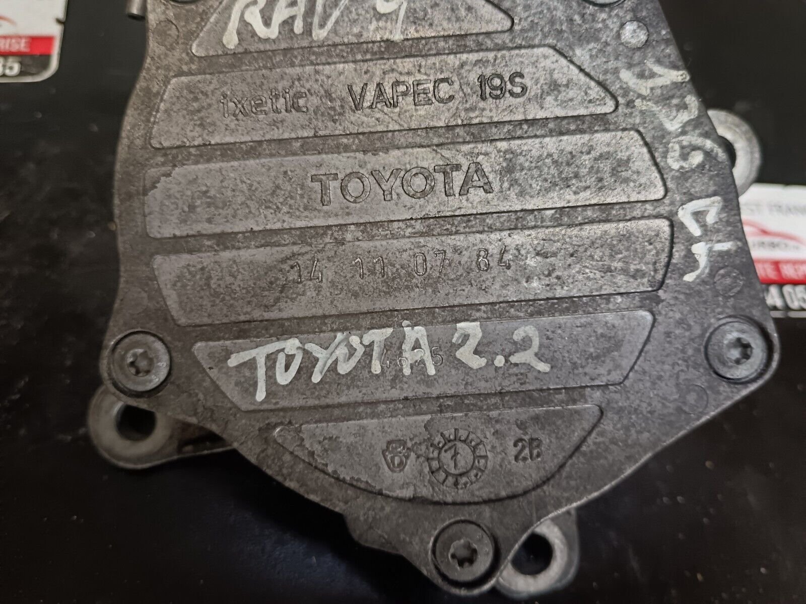 POMPE A VIDE FREINAGE TOYOTA RAV4 2.2 136CH REFERENCE: 29300-0R010