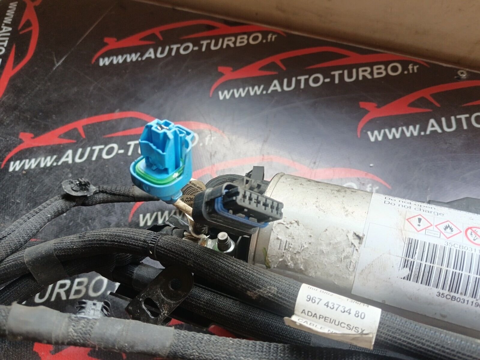 CONDENSATEUR MODULE START STOP PEUGEOT 2008 1.6HDI 110CH REFERENCE: 9801739380