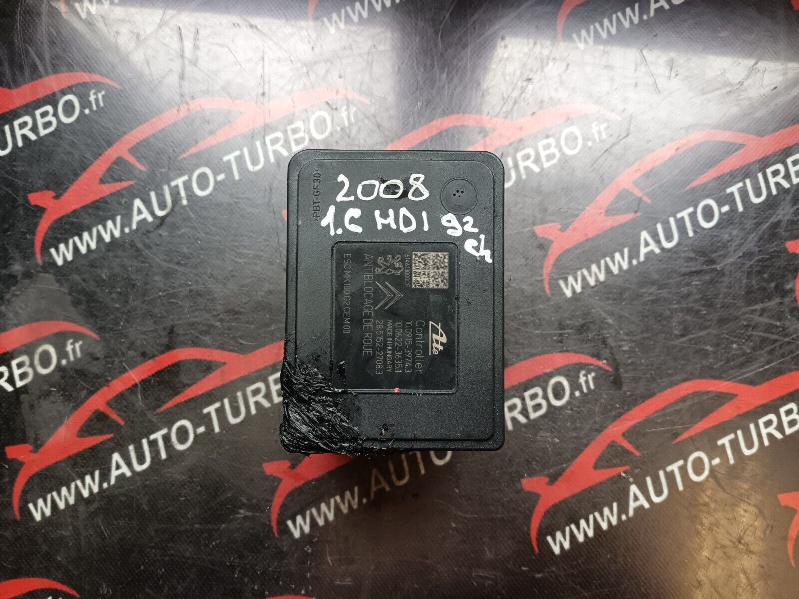 BLOC ABS PEUGEOT 2008 1.6HDI 110CH REFERENCE: 9809312580