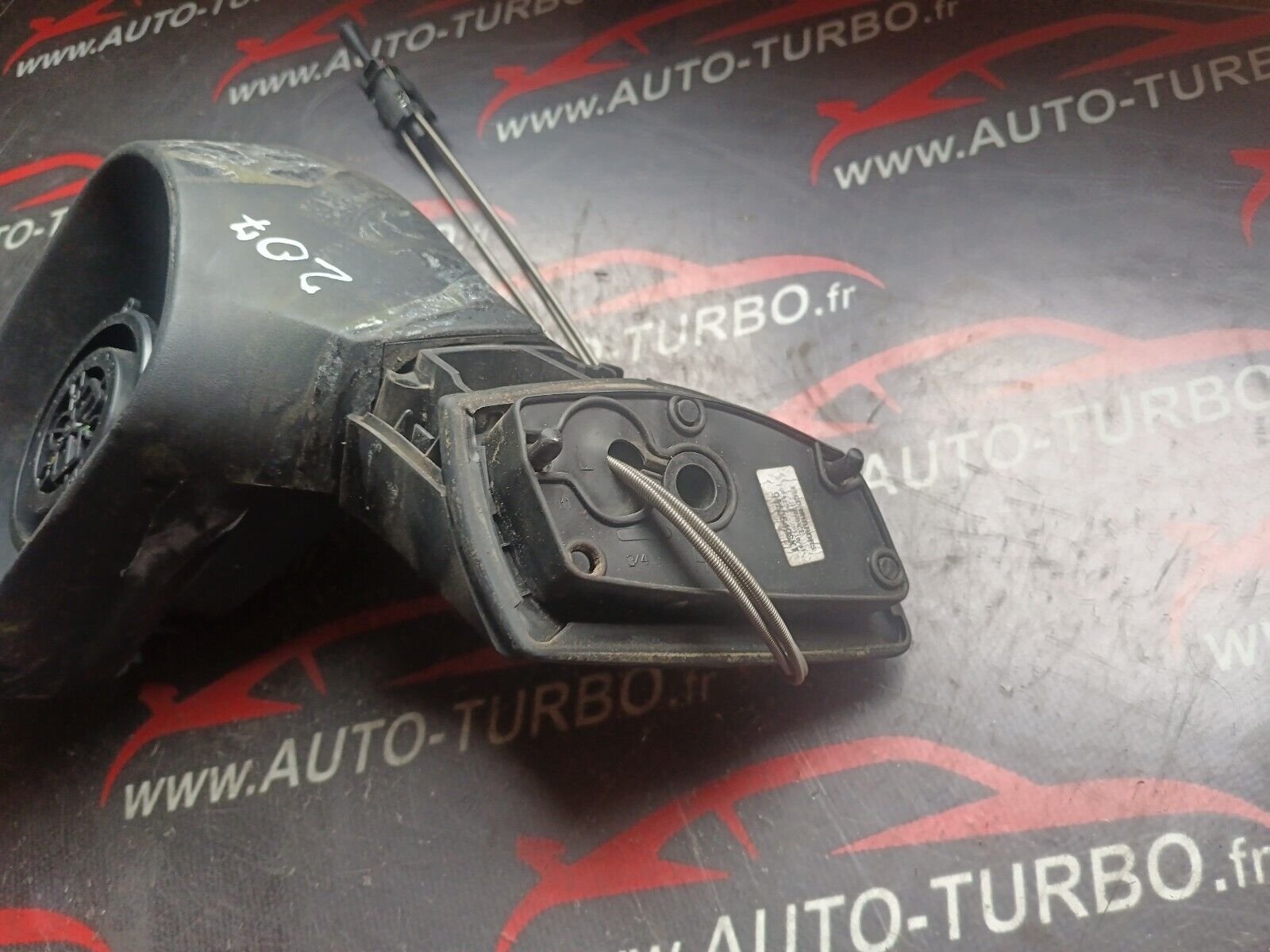 RETROVISEUR GAUCHE PEUGEOT 207 REFERENCE: 96806498XT