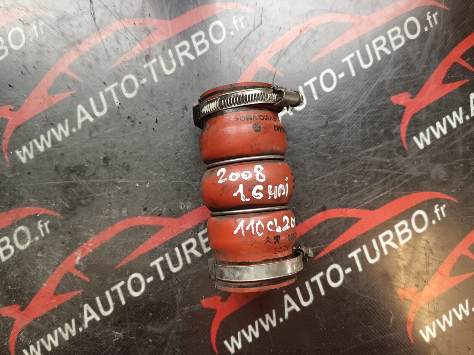 DURIT TUYAN DE TURBO PEUGEOT 2008 1.6HDI 90CH REFERENCE: 9801280580