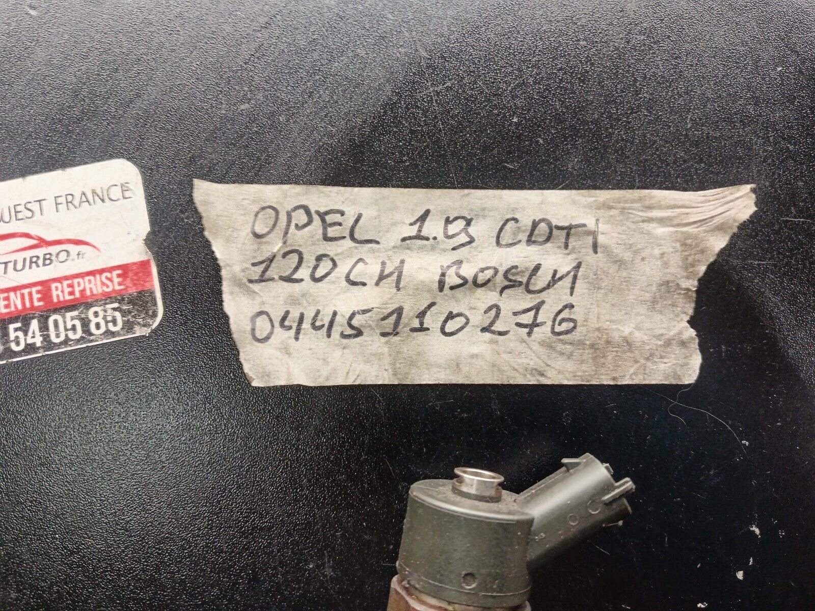 INJECTEUR OPEL 1.9CDTI 120CH REFERENCE: 0445110276