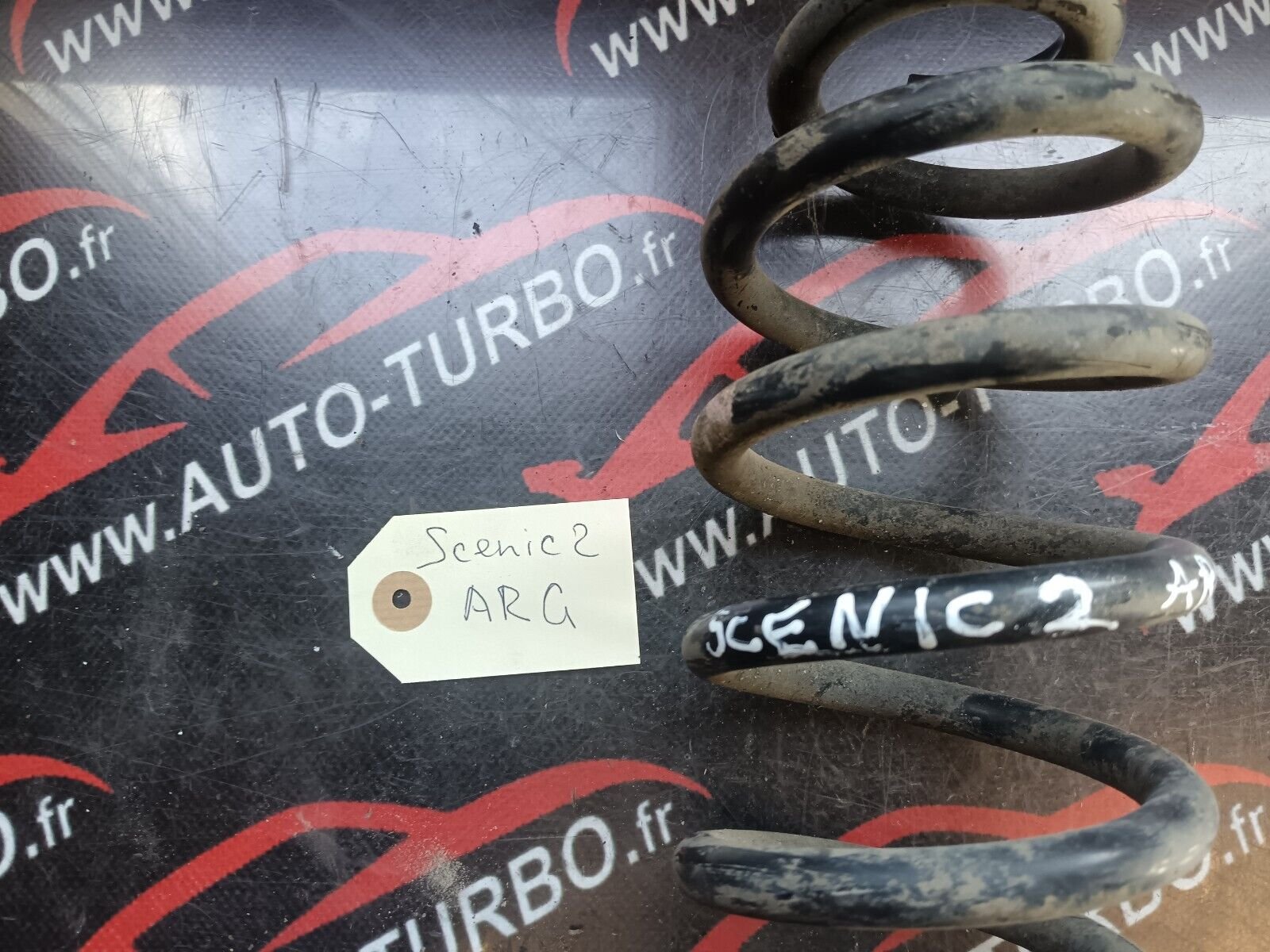 RESSORT AMORTISSEUR ARRIERE GAUCHE RENAULT SCENIC 2