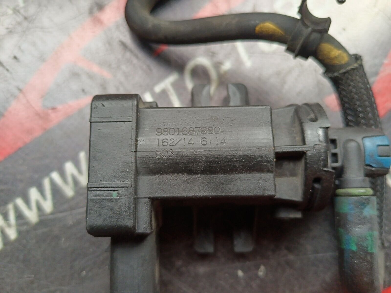 ELECTROVANNE PEUGEOT 2008 1.6eHDI 96CH REFERENCE: 9801887680