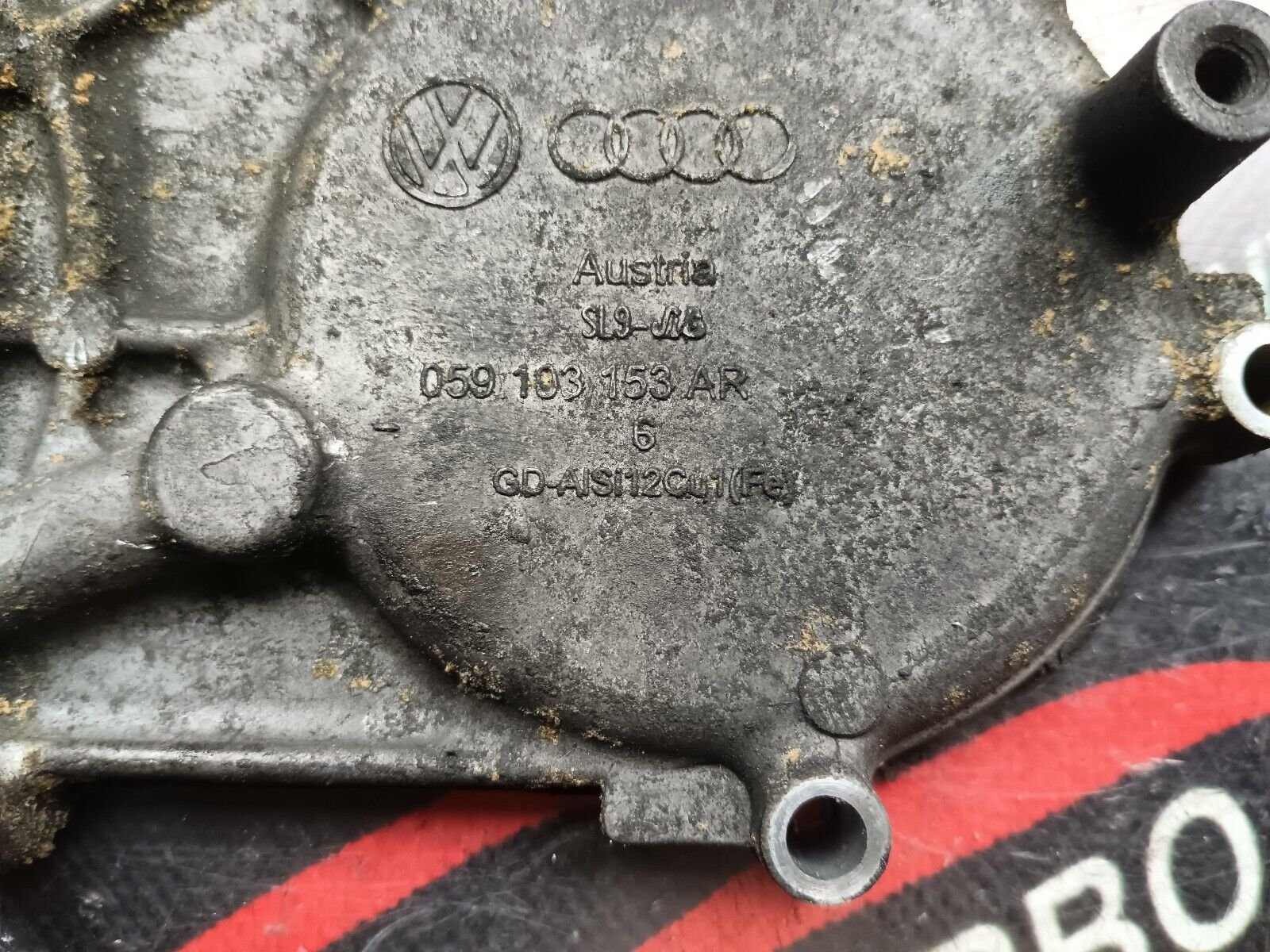 COUVERTURE MOTEUR AUDI A5 3.0TDI 245CH REFERENCE: 059103153