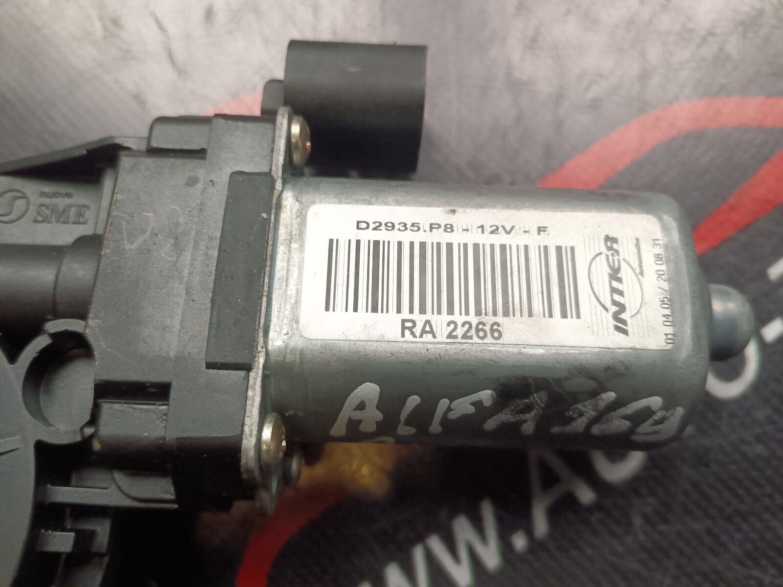 MOTEUR LEVE VITRE AVANT DROIT ALFA ROMEO 159 REFERENCE: RA2266