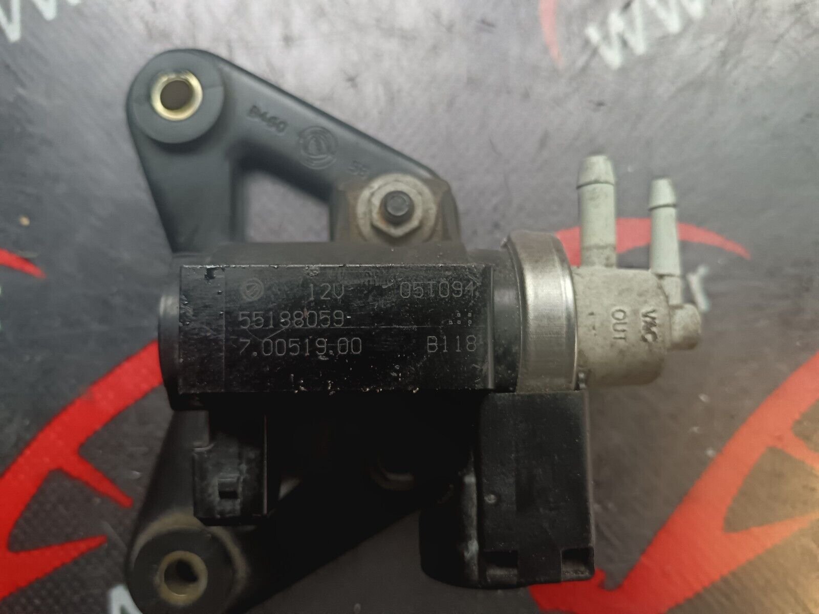 ELECTROVANNE TURBO ALFA ROMEO 159 REFERENCE: 55188059