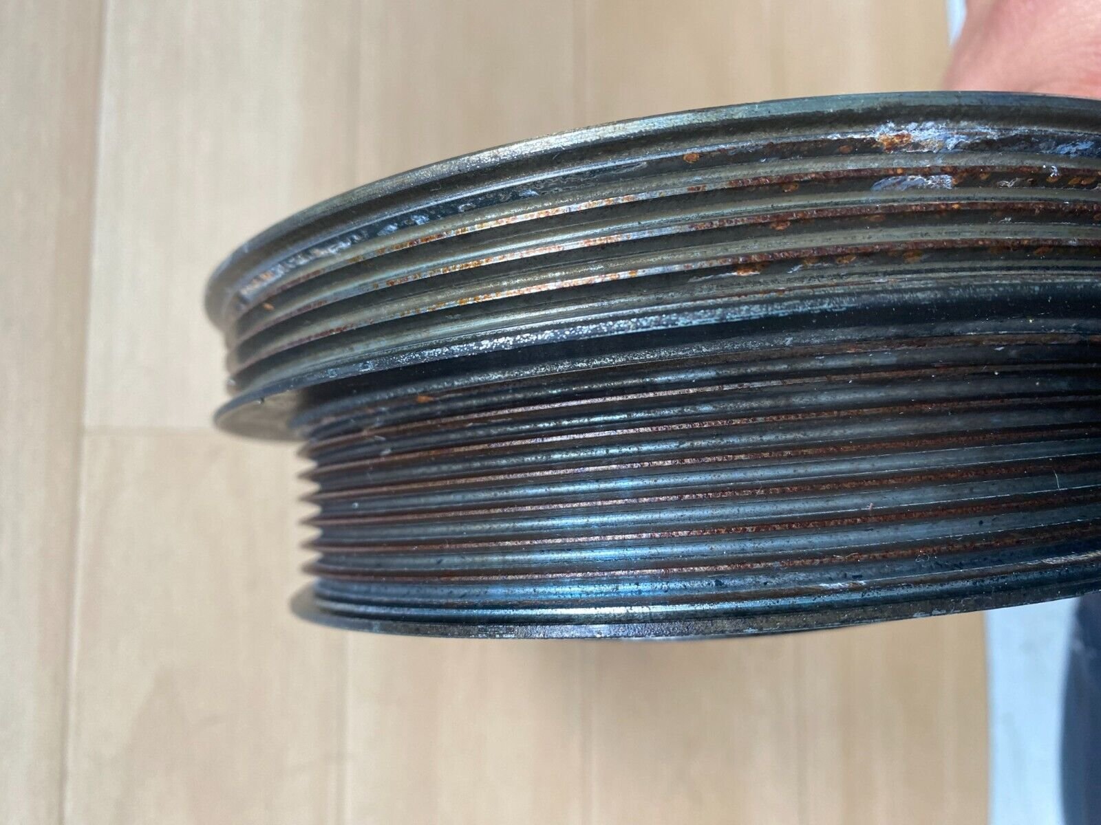 504076697 poulie de vilebrequin pour FIAT IVECO 2.3 120 CV