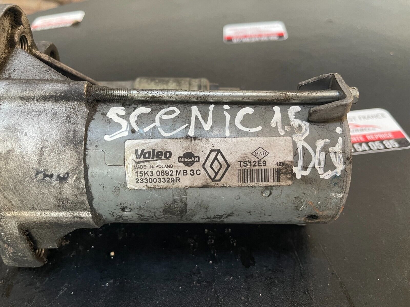 DEMARREUR RENAULT MEGAN SCENIC 1.5DCI REFERENCE: 233003329R