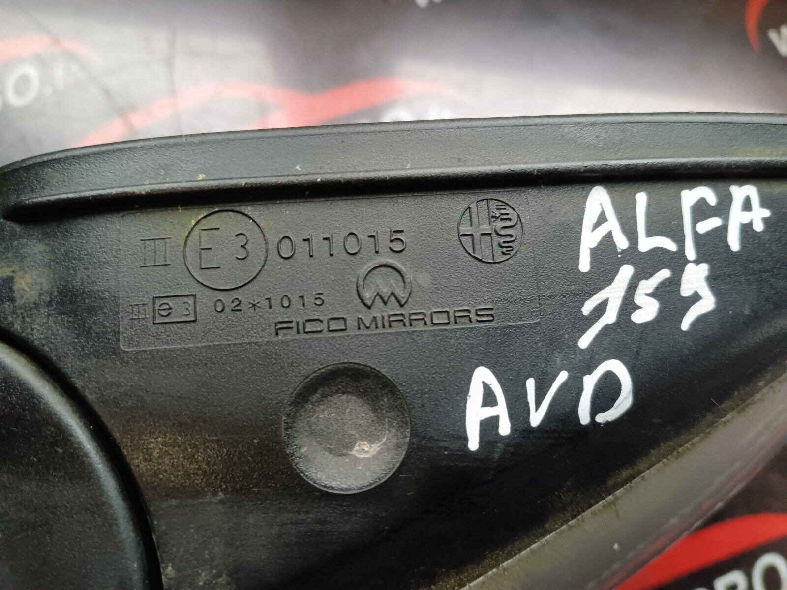 RETROVISEUR DROIT ALFA ROMEO 159 REFERENCE: 011015