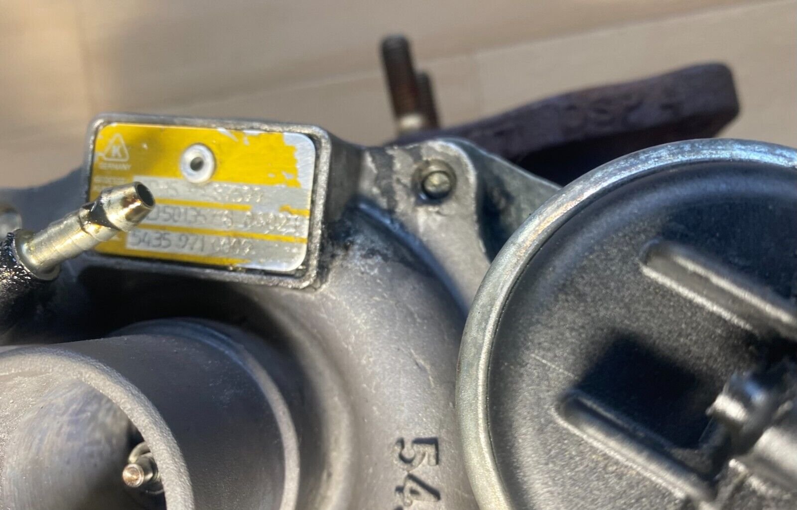 54359710009 KP35487599  turbocompresseur pour PSA FORD 1.4 HDI/TDCI