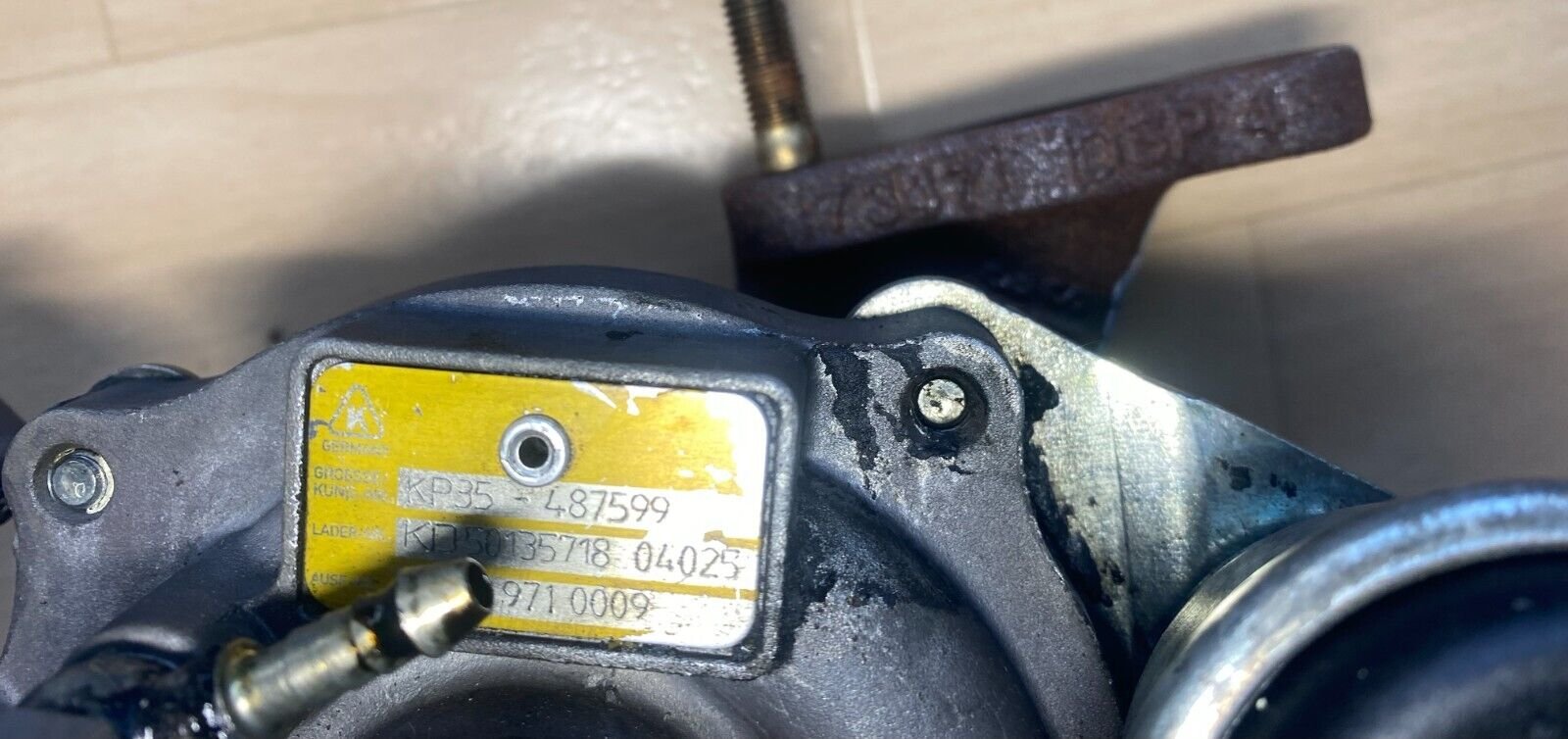 54359710009 KP35487599  turbocompresseur pour PSA FORD 1.4 HDI/TDCI