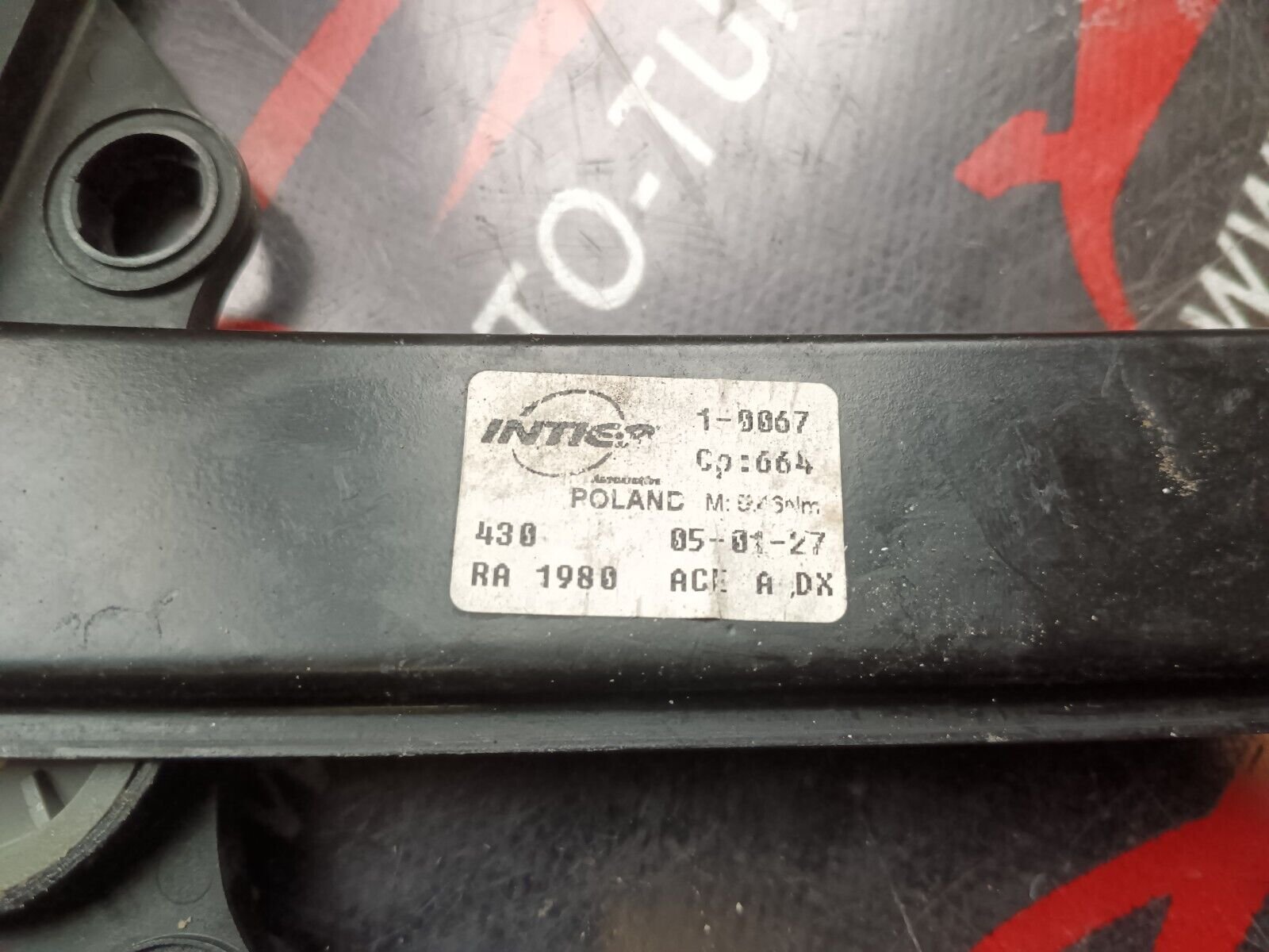 MECHANISME LEVE VITRE AVANT DRIOIT ALFA ROMEO 159 REFERENCE: 71740121