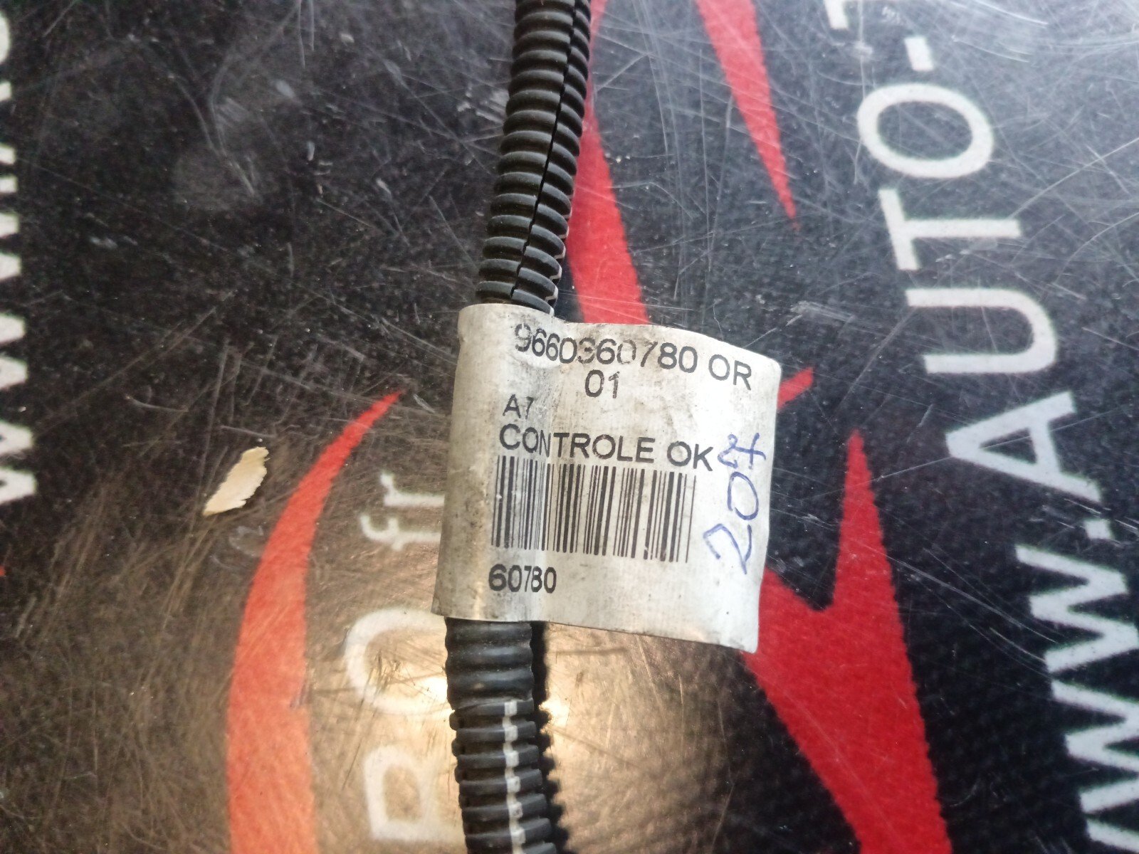 FAISCEAU  PHARE PEUGEOT 207 REFERENCE: 9660360780