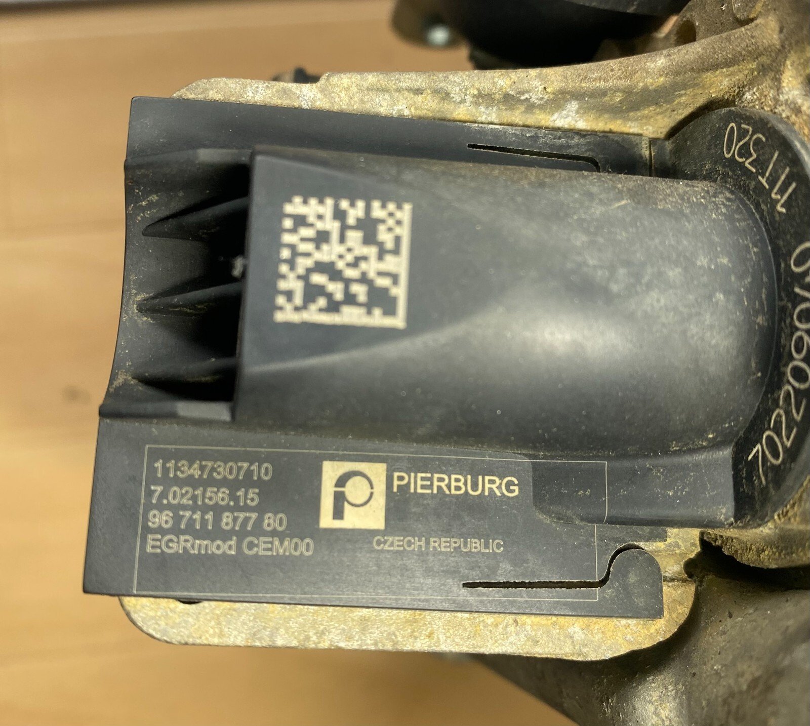 9671187780 vanne egr pour PSA 1.6 HDI 110 CV