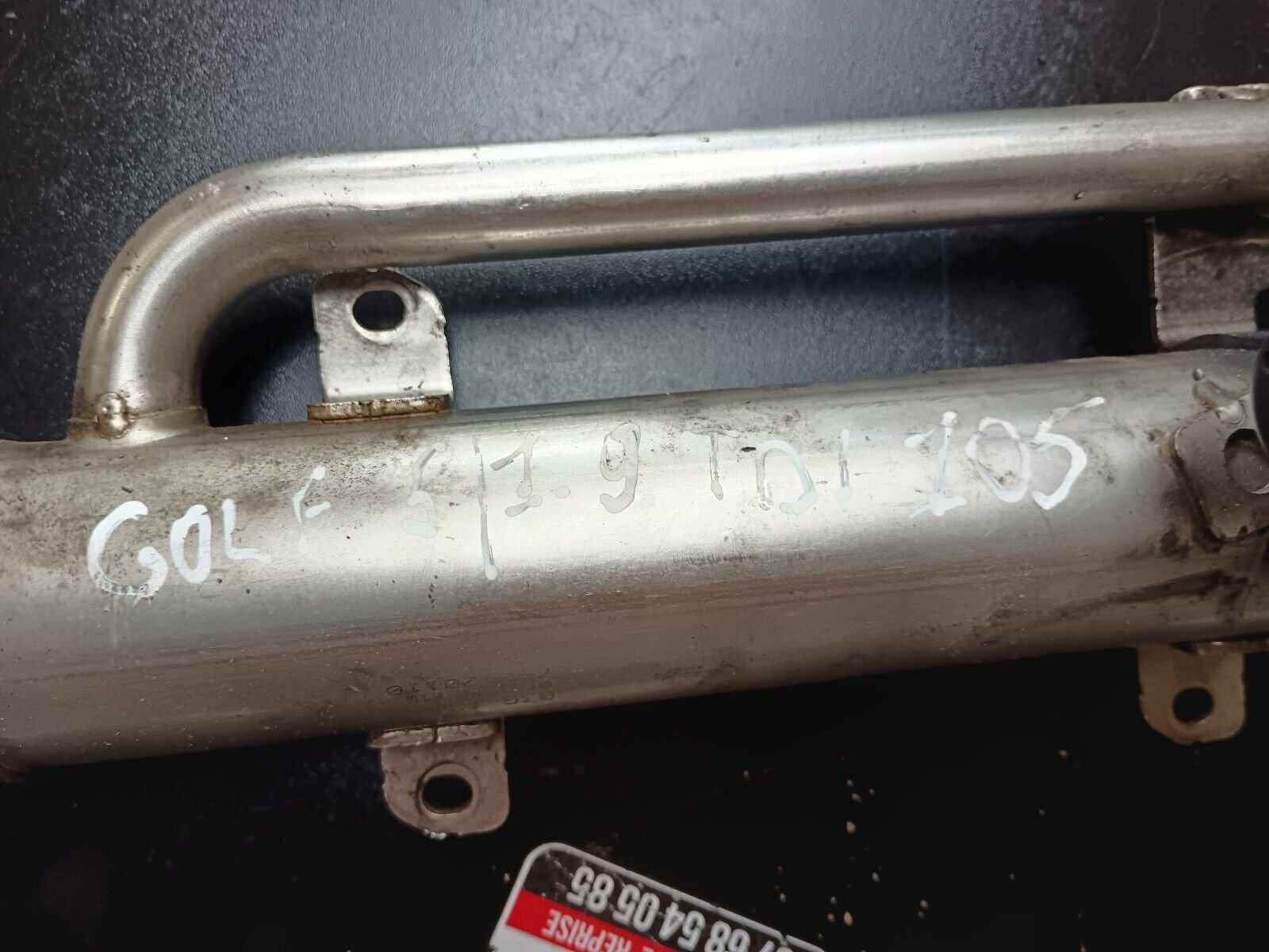 REFROIDISSEUR EGR VOLKSWAGEN GOLF 5 1.9TDI 105CH REFERENCE:03G131512AA