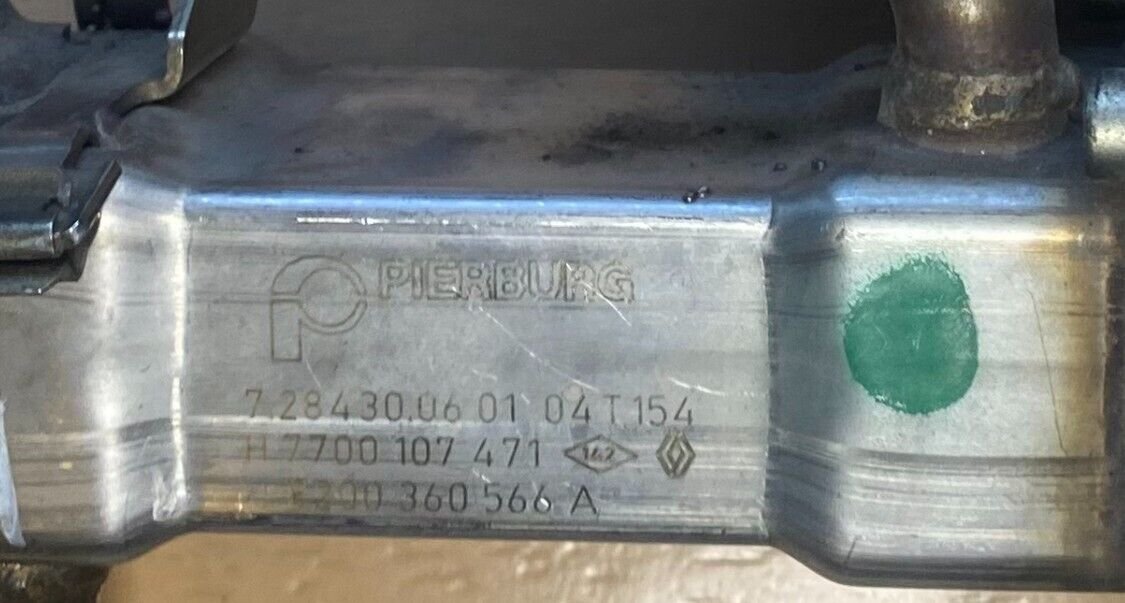 8200360566A H 7700 107 471 REFROIDISSEUR VANNE EGR  POUR RENAULT 1.9 DCI