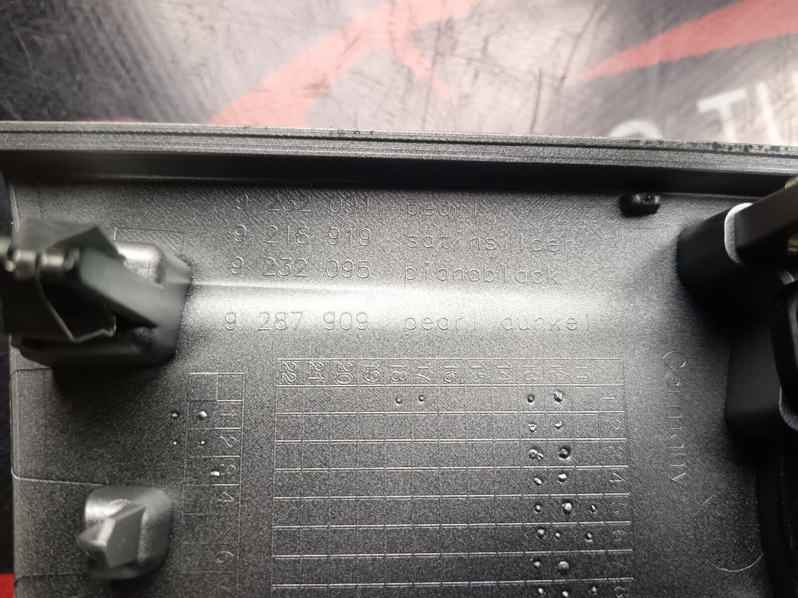 COMMANDE MULTIFONCTION BMW 328iGT REFERENCE: 9320288