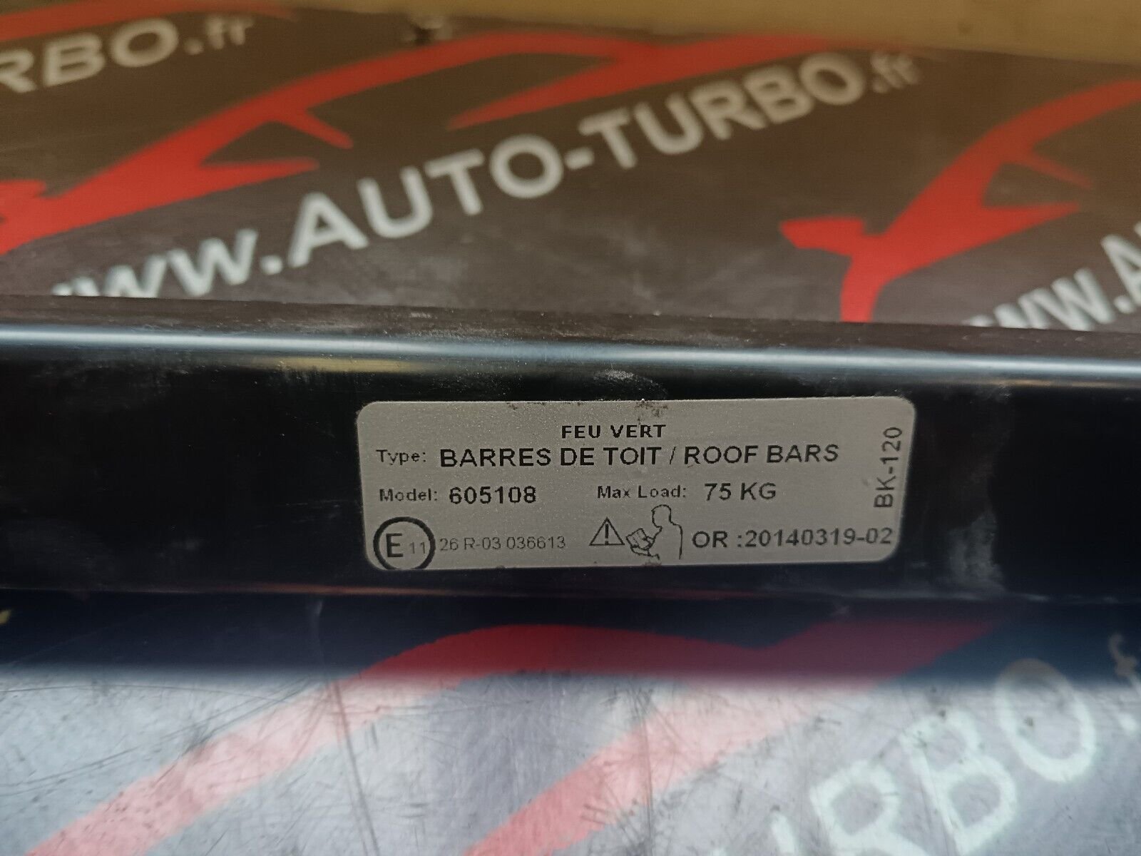 BARRES DE TOIT CITROEN C4 PICASSO REFERENCE: 605108