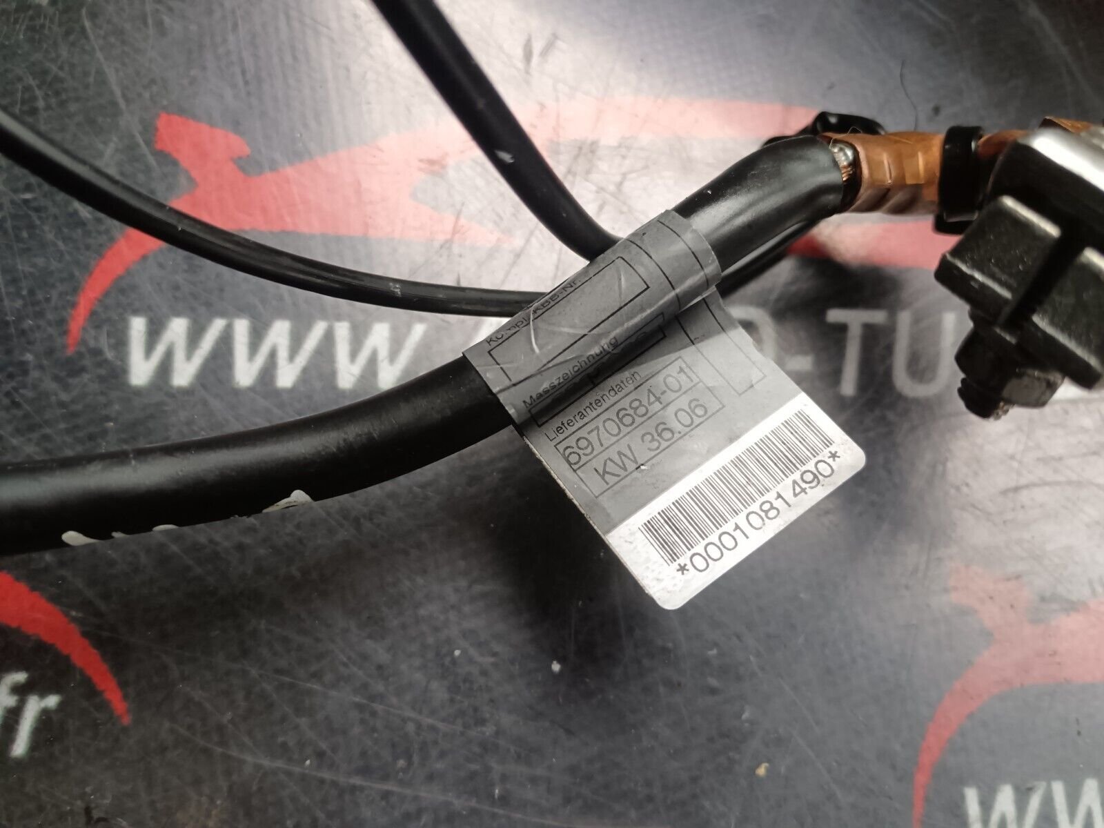 CABLE DE BATTERIE BMW SERIE 1 REFERENCE: 6970684