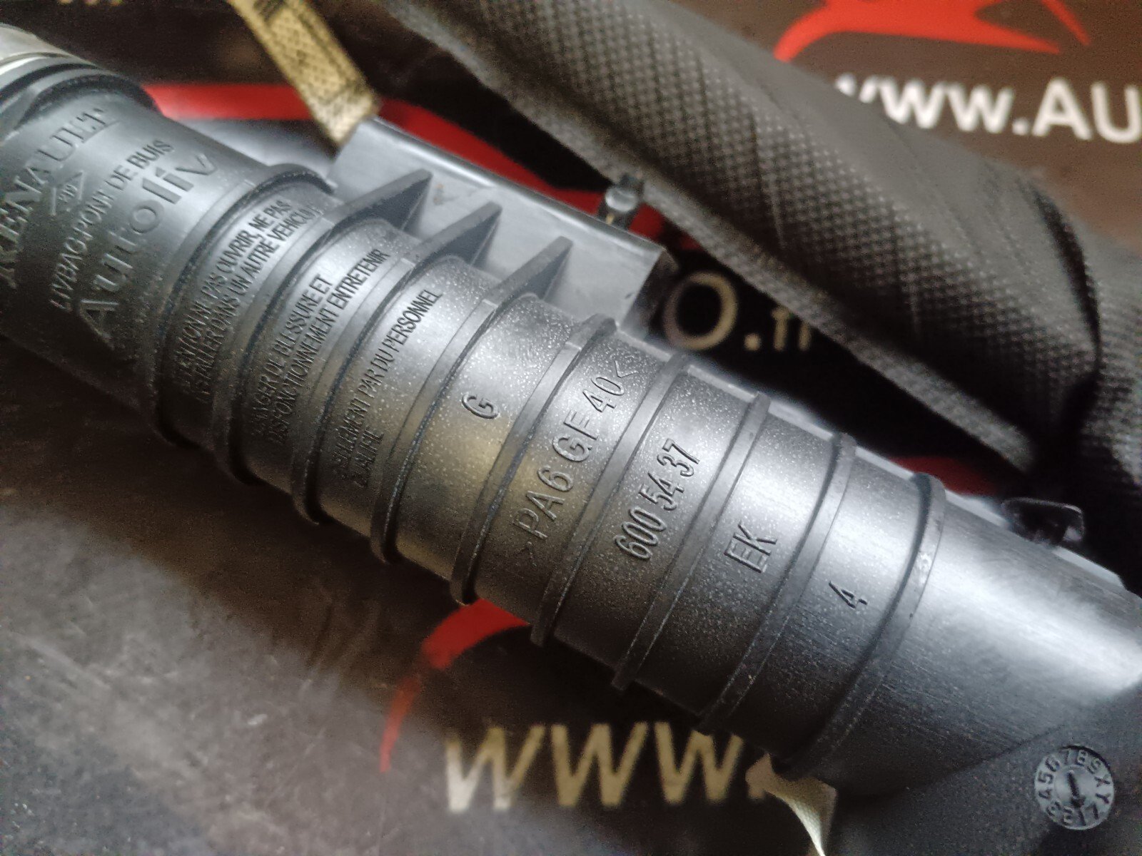 AIRBAG RIDEAU AVANT GAUCHE RENAULT SCENIC 2 REFERENCE: 6005437