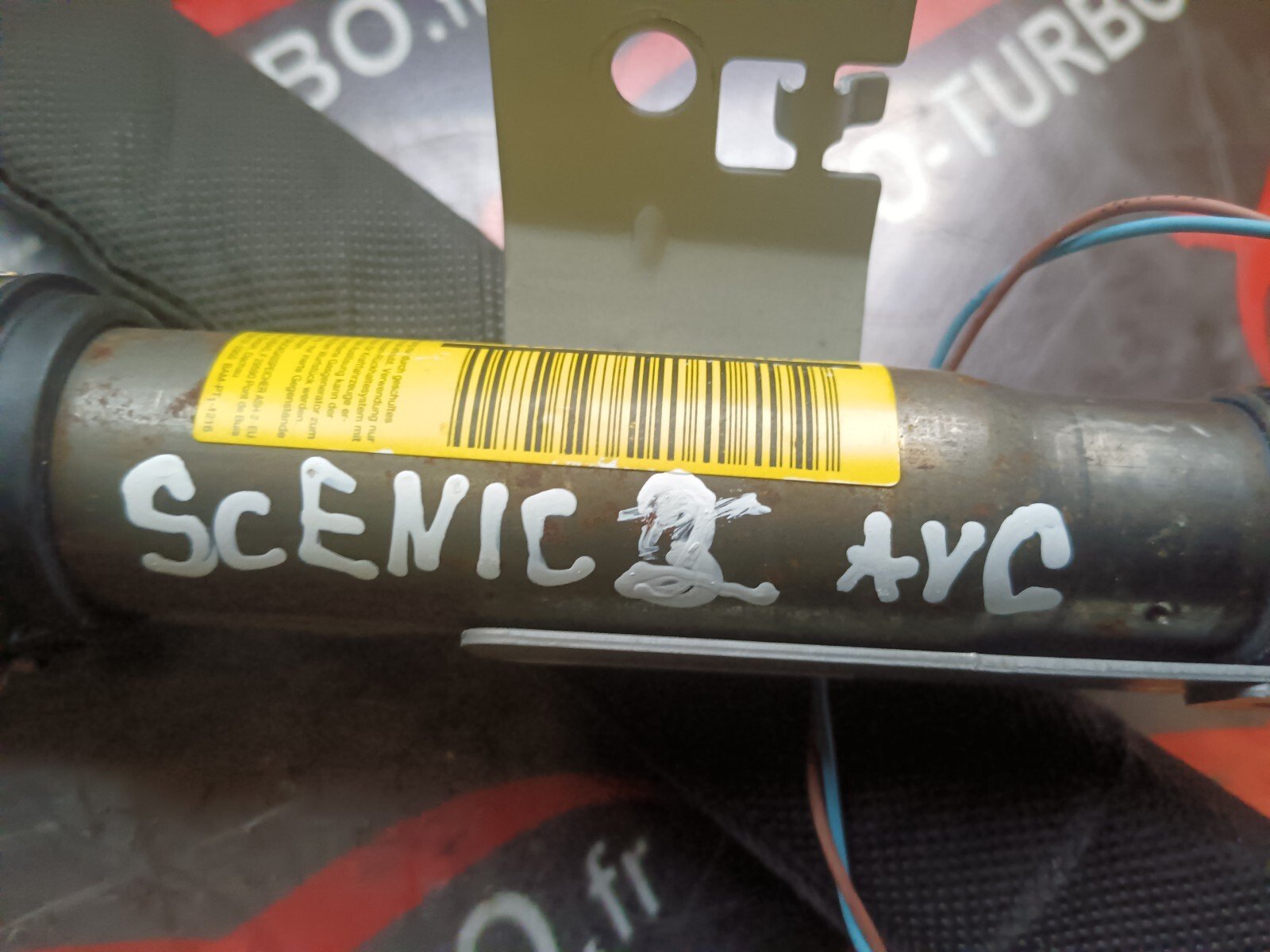 AIRBAG RIDEAU AVANT GAUCHE RENAULT SCENIC 2 REFERENCE: 6005437