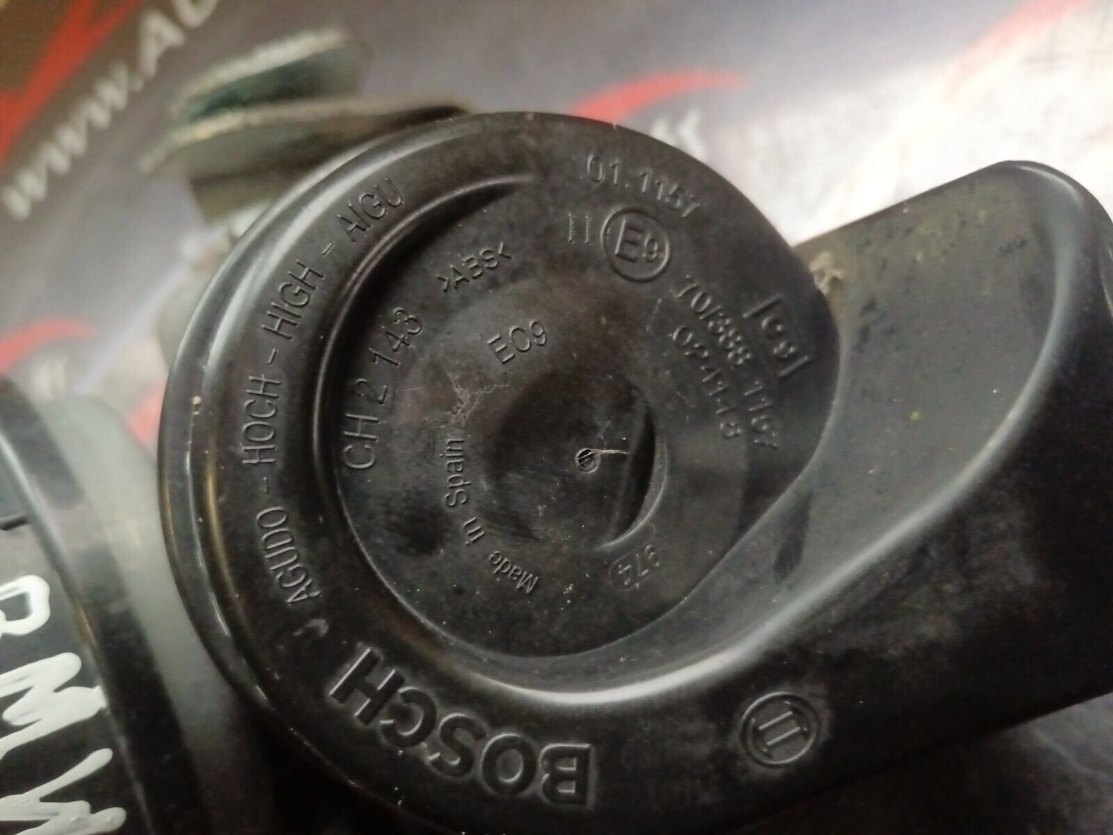 KLAXON AVERTISSEUR BMW SERIE 1 REFERENCE: 024148