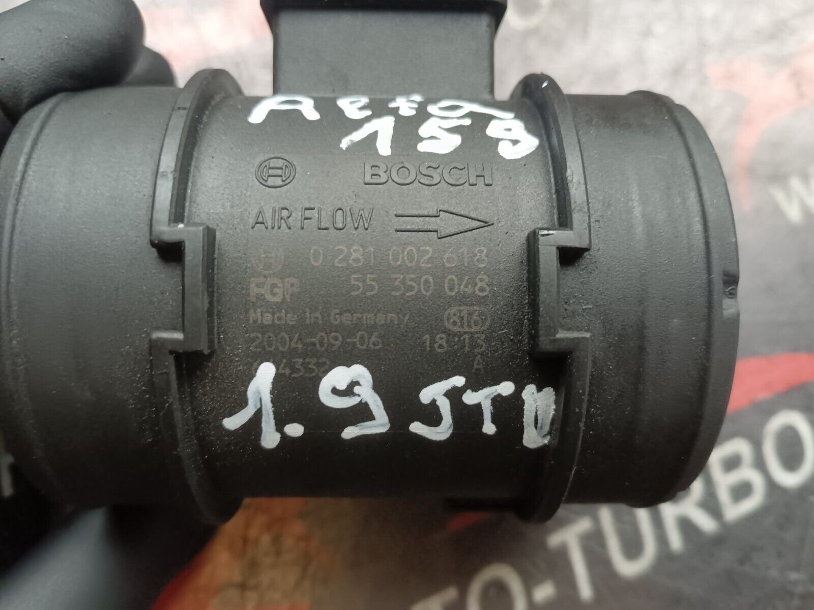 DEBIMETRE ALFA ROMEO 159 1.9JTDM REFERENCE: 55530048