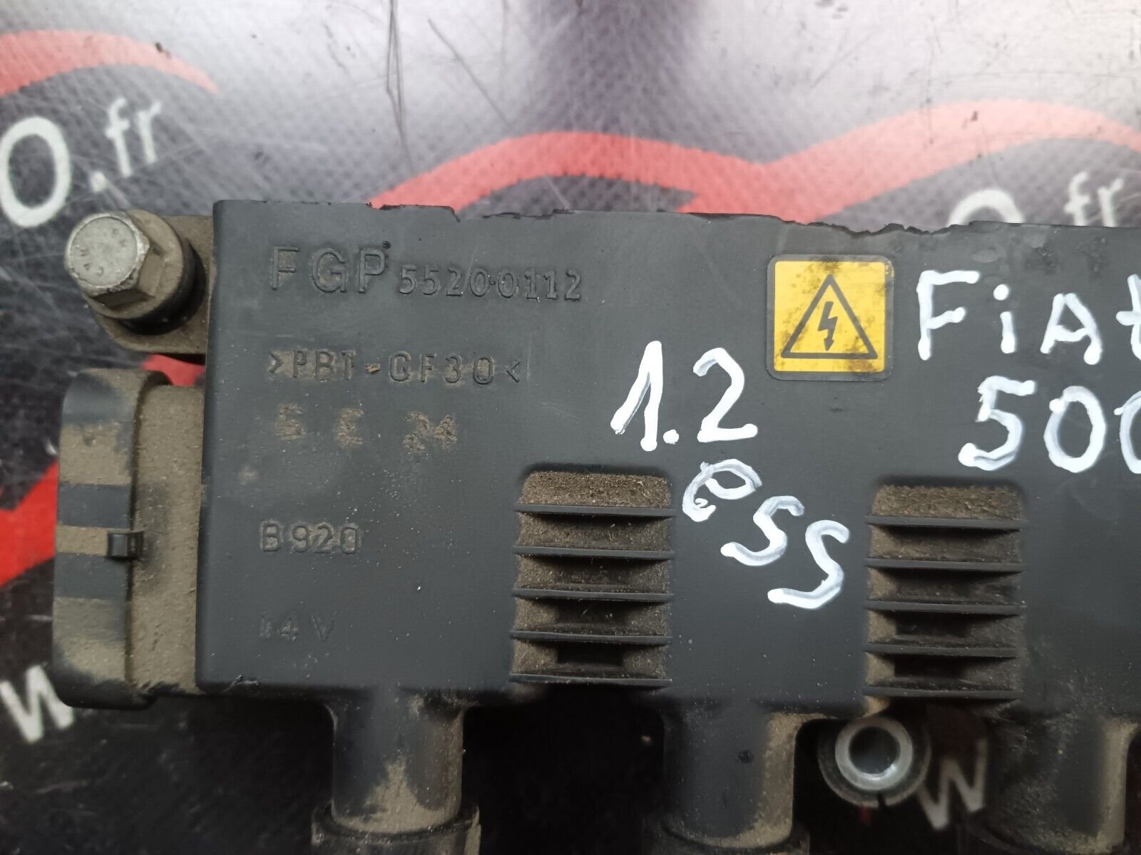 BOBINE D'ALLUMAGE FIAT 500 1.2 ESSENCE REFERENCE: 55200112