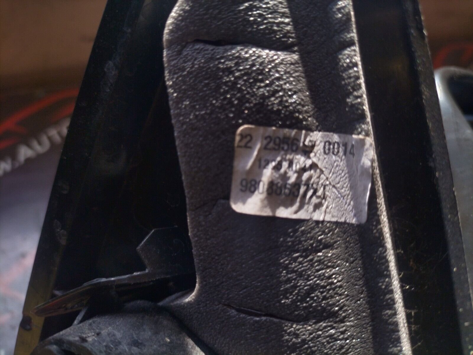 RÉTROVISEUR DROITE PEUGEOT 308 PHASE 2 98088637XT