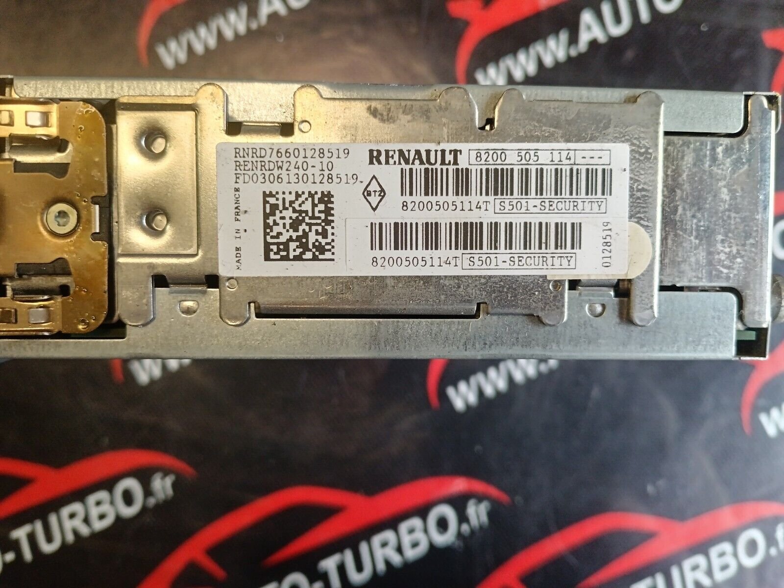 AUTORADIO CD  RENAULT SCENIC II REFERENCE: 8200505114