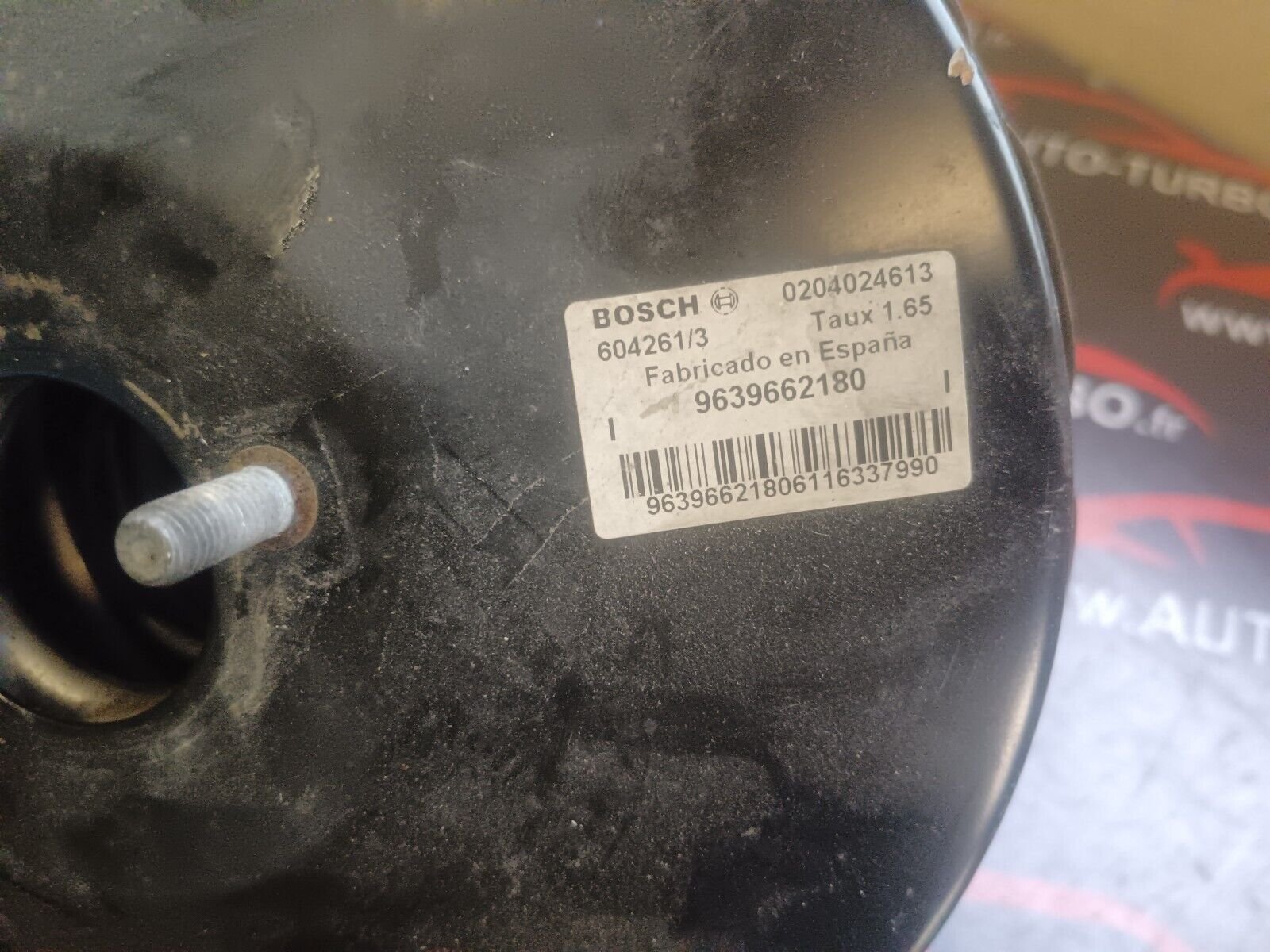 SERVO FRIN CITROEN C4 REFERENCE: 9639662180