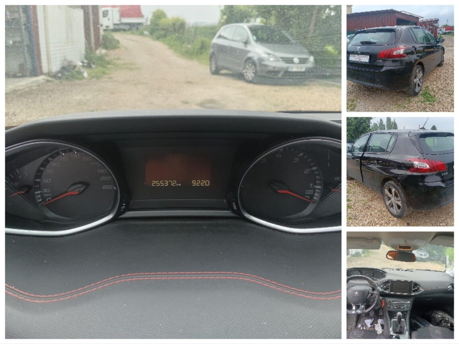 FEUX ARRIERE SECONDAIRE GAUCHE PEUGEOT 308 PHASE 2 9677818380, 81260101