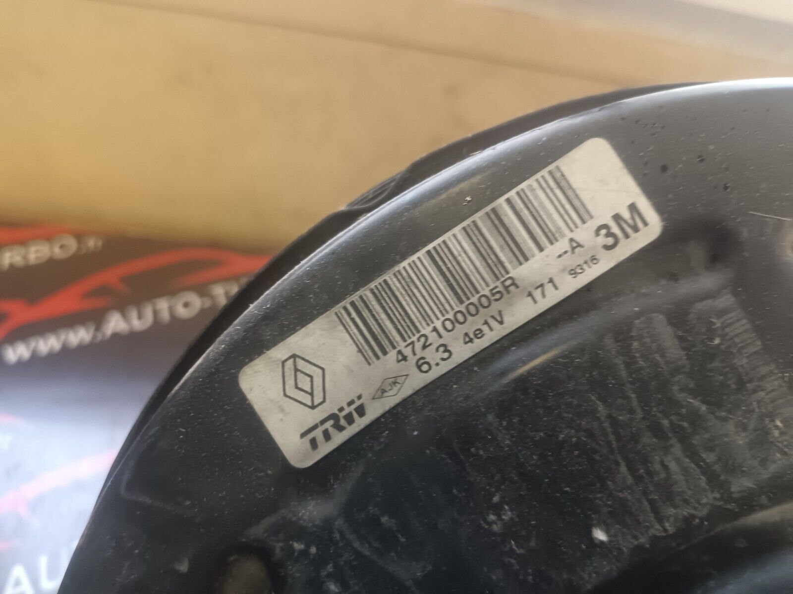 SERVO FREIN RENAULT SCENIC 3 MEGANE3 1.5DCI REFERENCE: 472100005R