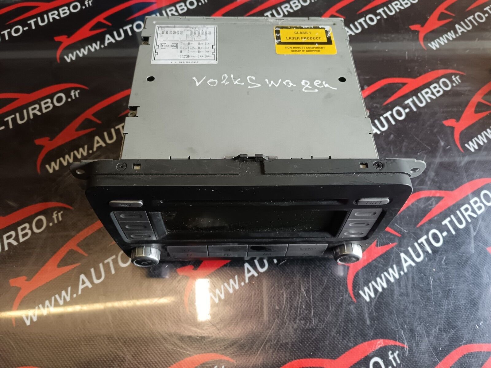 AUTORADIO CD  VOLKSWAGEN REFERENCE: 1K0035186