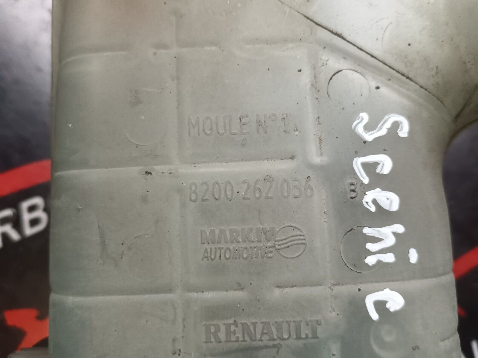 VASE D'EXPANSION RENAULT MEGAN, SCENIC 2 REFERENCE: 8200262036