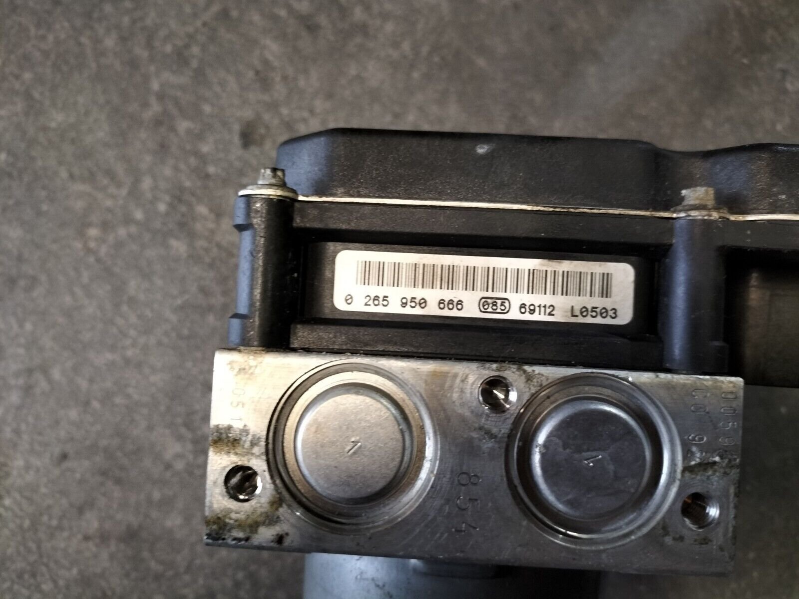 BLOCK ABS BMW 525D E60/E61 BOSCH 0265236020, 6777797-01