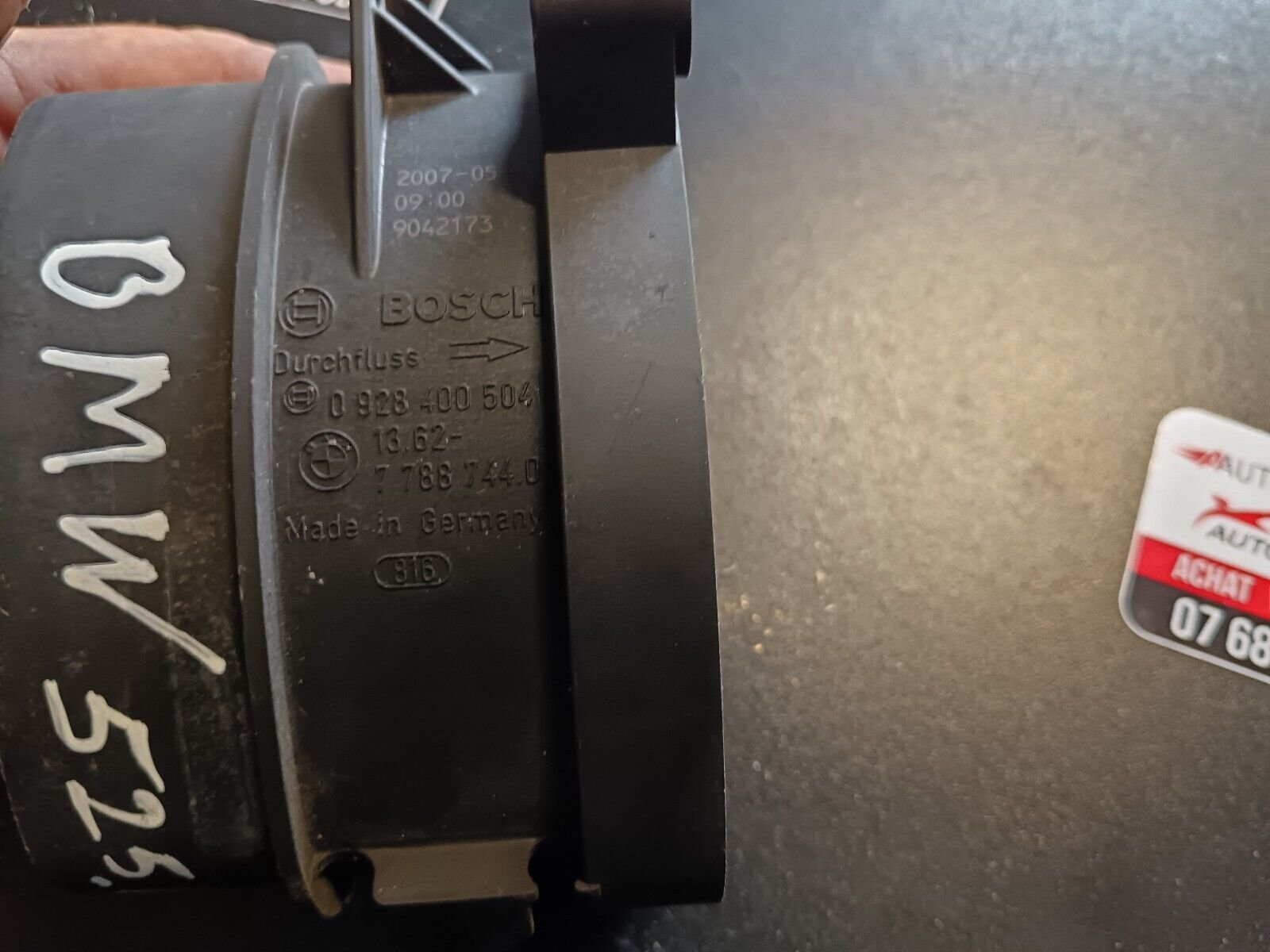 DEBIMETRE AIR  BMW REFERENCE: 77887440