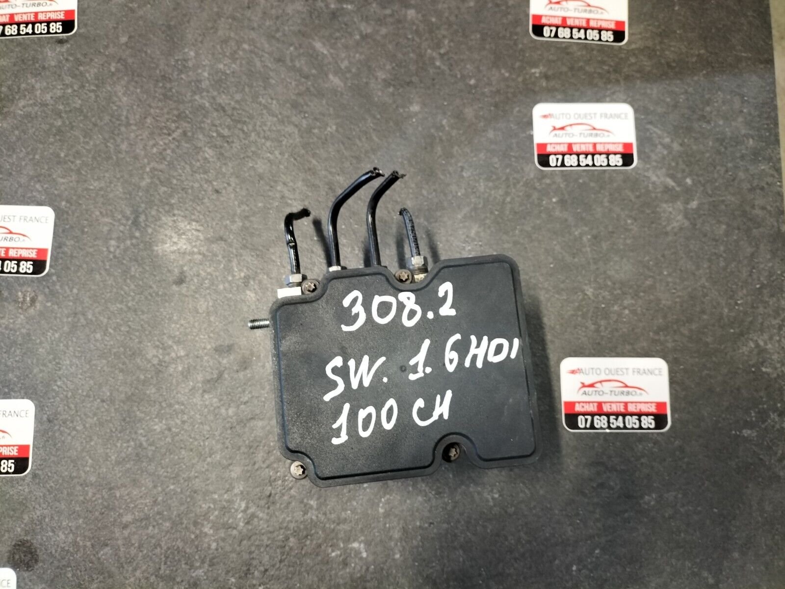 BLOCK ABS PEUGEOT 308 PHASE 2 1.6 HDI 100 CH 9816073880, 2265106516