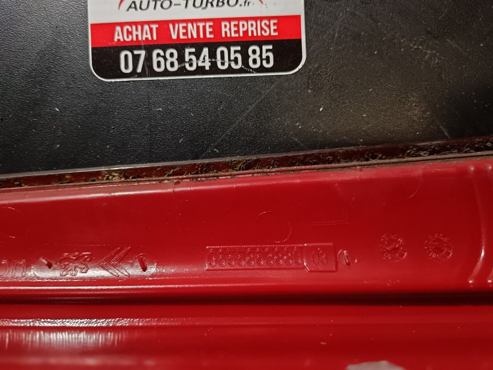 FEU REFLECTEUR COUVERTURE ARRIERE GAUCHE CITROEN C4 REF: 9655863880