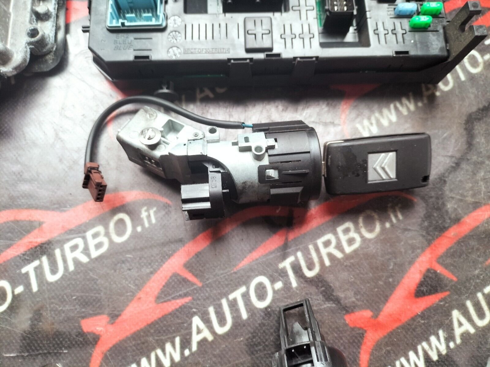 KIT DE DEMARRAGE CITROEN C4 1.6 HDI BVA 110  EDC16C34CEM 9664843780, 9664706280