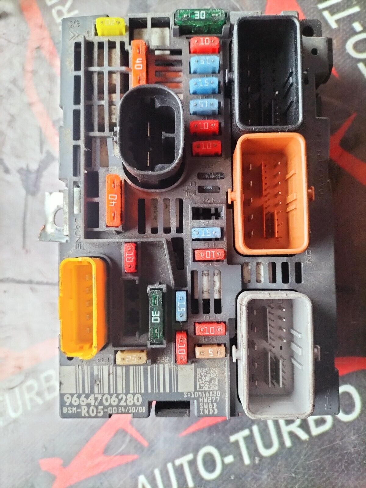 KIT DE DEMARRAGE CITROEN C4 1.6 HDI BVA 110  EDC16C34CEM 9664843780, 9664706280