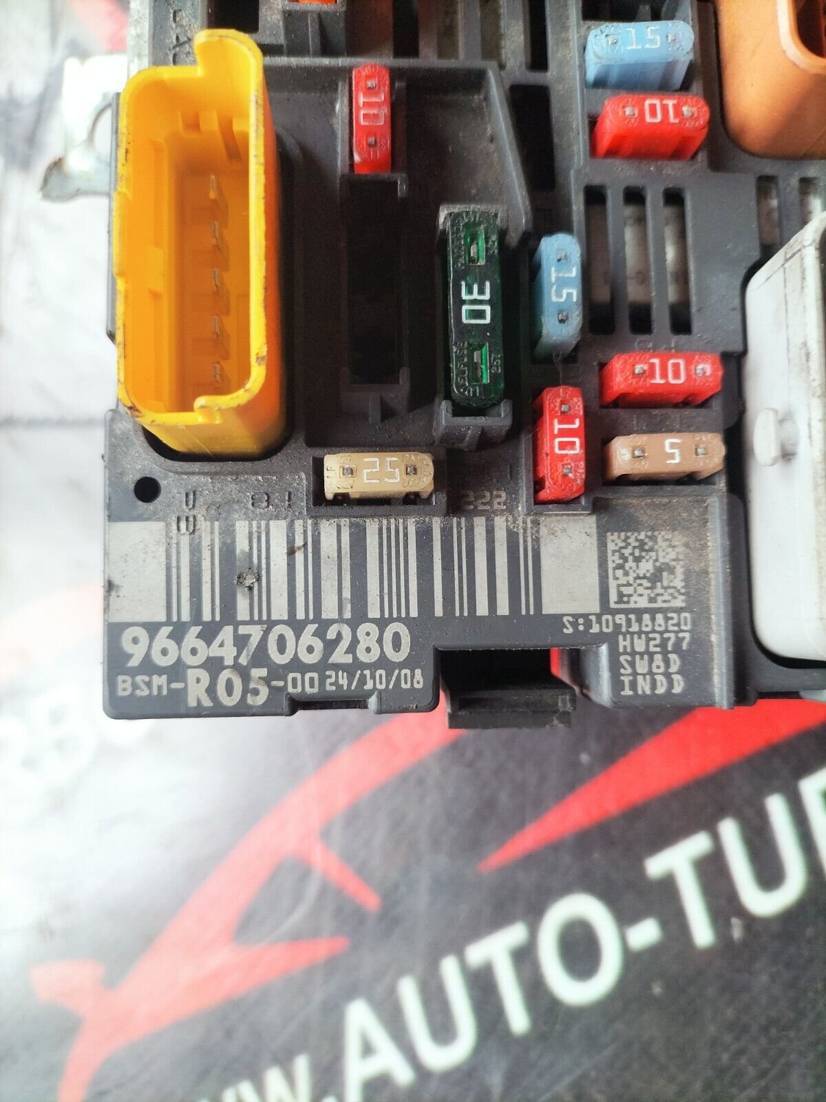 KIT DE DEMARRAGE CITROEN C4 1.6 HDI BVA 110  EDC16C34CEM 9664843780, 9664706280