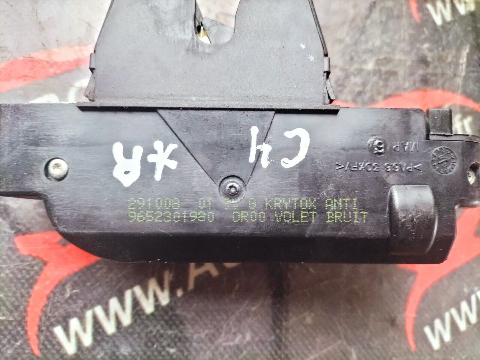 SERRURE DE COFFRE  CITROEN C4 1.6 HDI 110 CH 9652301980